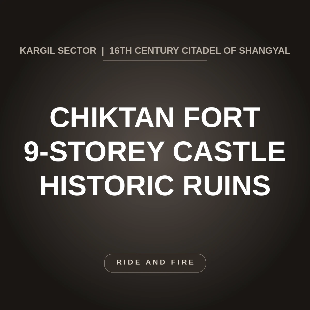 Chiktan Fort & Castle: 16th-Century Kargil Timber Citadel Guide [2026]