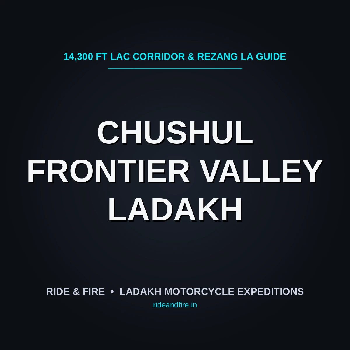 Chushul Valley: The Definitive LAC Border Bastion and High Plateau Guide [2026]