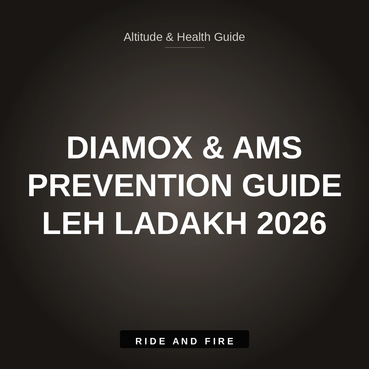 Diamox Acetazolamide for Ladakh [2026 Medical Guide]: Clinical Dosage, Timing & AMS Prevention
