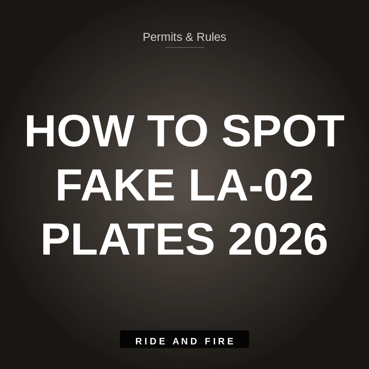 How to Spot Fake LA-02 Plates in Ladakh [2026]