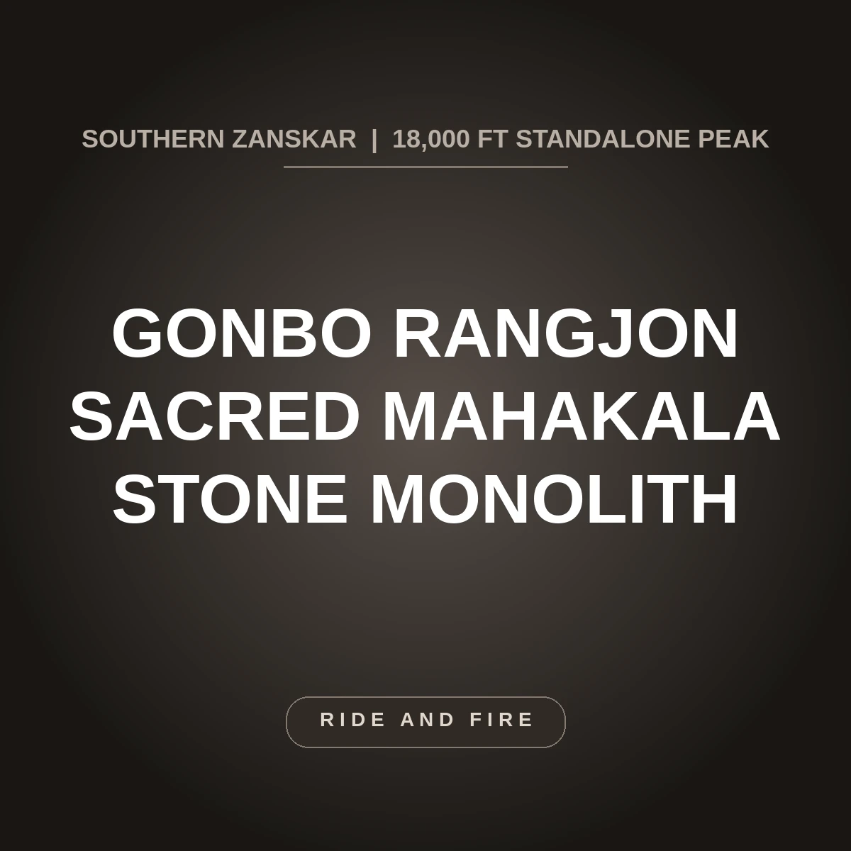 Gonbo Rangjon: Sacred Monolith & High Zanskar Trail Guide [2026]