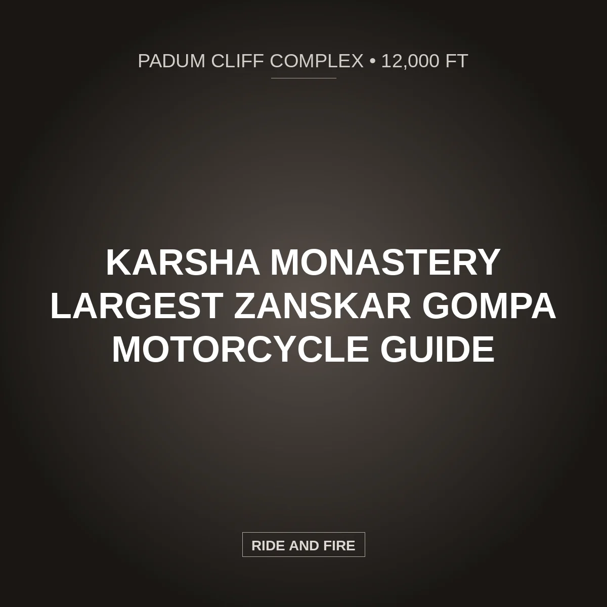 Karsha Monastery (12,000 ft): Largest Gelugpa Citadel of Zanskar Motorcycle Guide [2026]