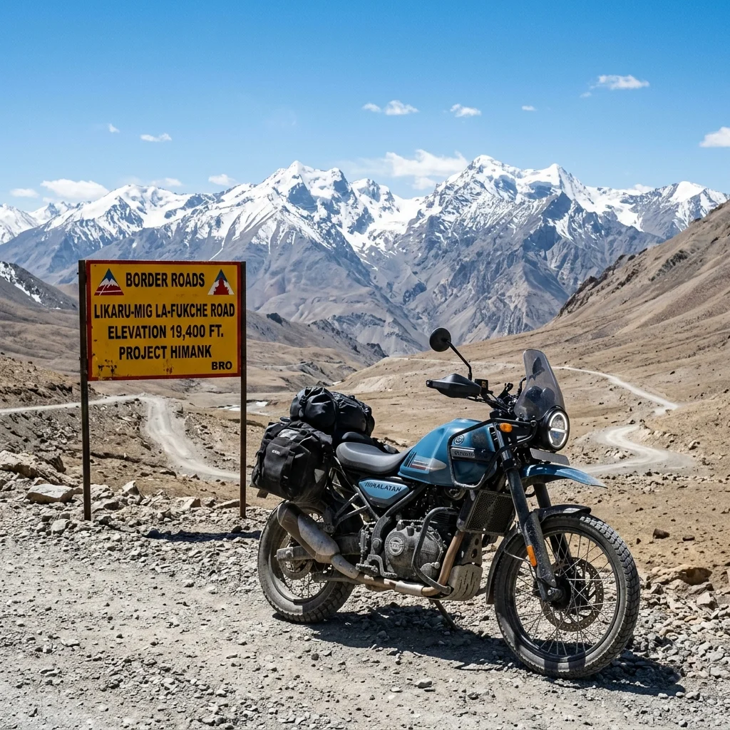 Mig La Pass Ladakh Guide: Likaru-Mig La-Fukche Road, 19400 ft Altitude, and LAC Permits