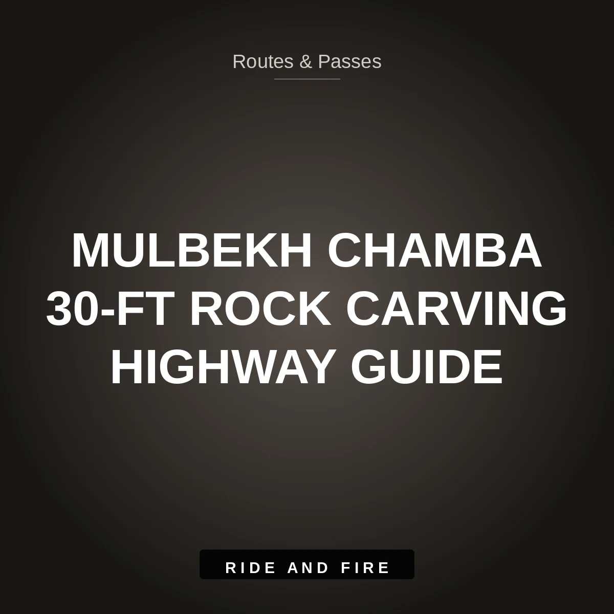 Mulbekh Chamba Rock Carving: Srinagar-Leh Highway Route Guide [2026]
