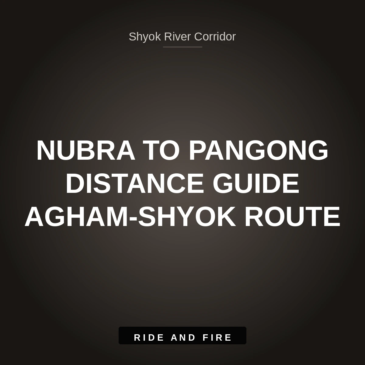 Nubra to Pangong Distance Guide [2026]: Agham-Shyok Route & River Crossing