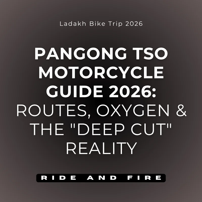 Pangong Tso Motorcycle Guide 2026