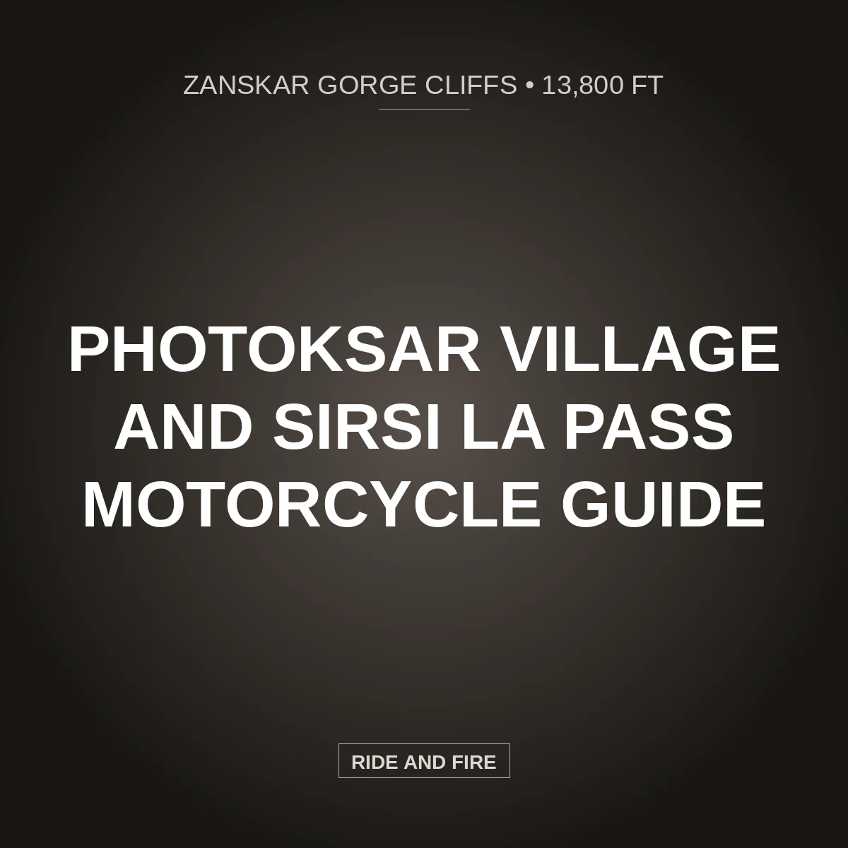 Photoksar Village & Sirsi La Pass (15,700 ft): Zanskar Hidden Canyon Oasis Guide [2026]