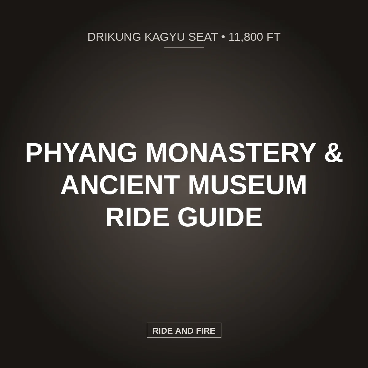 Phyang Monastery & 900-Year Museum: Sham Valley Bike Guide [2026]