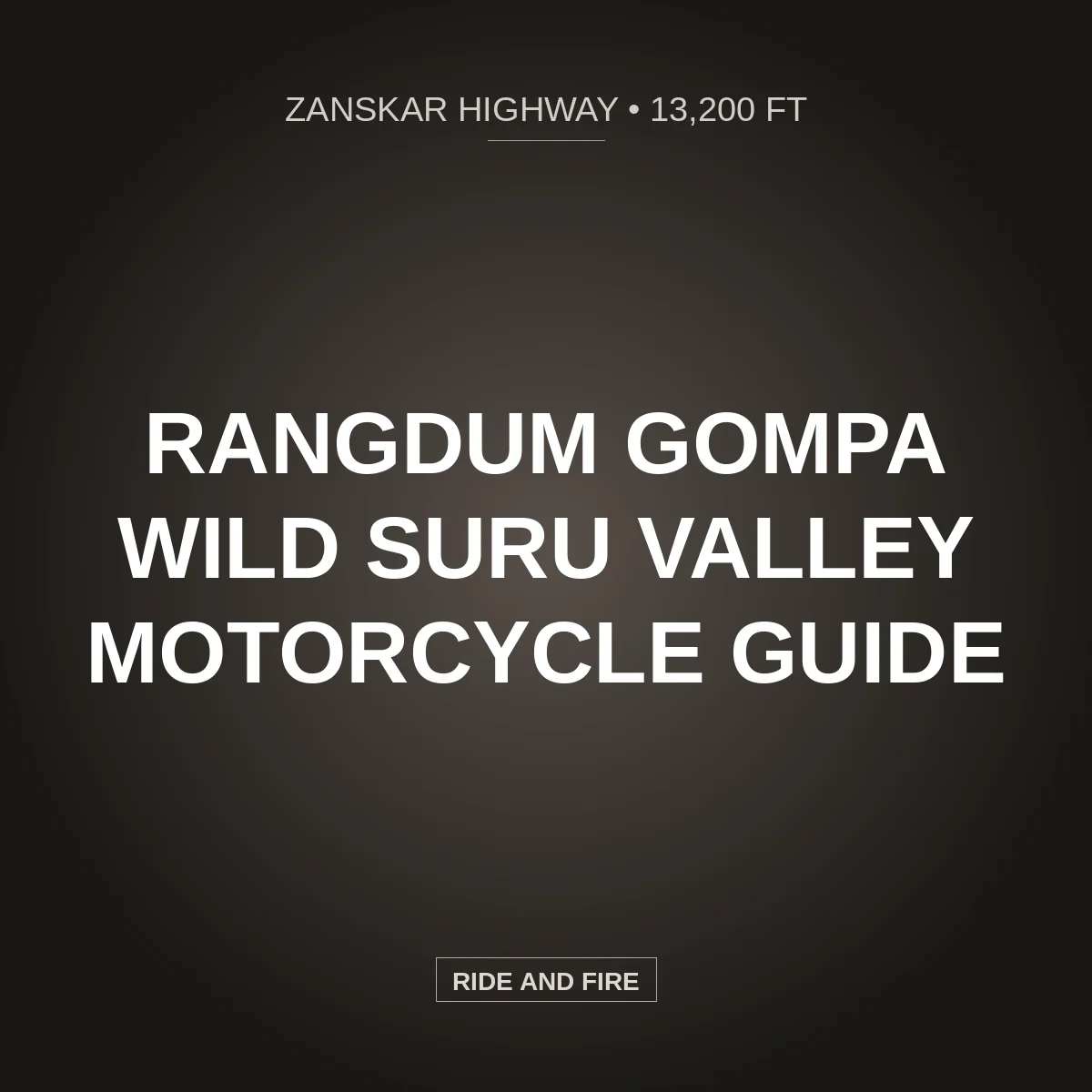 Rangdum Monastery Suru Valley: Solitary Outpost & Bike Guide [2026]