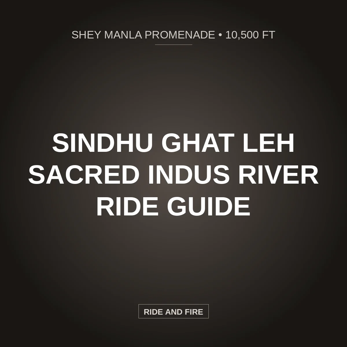 Sindhu Ghat Leh: Sacred Indus River Promenade & Bike Guide [2026]