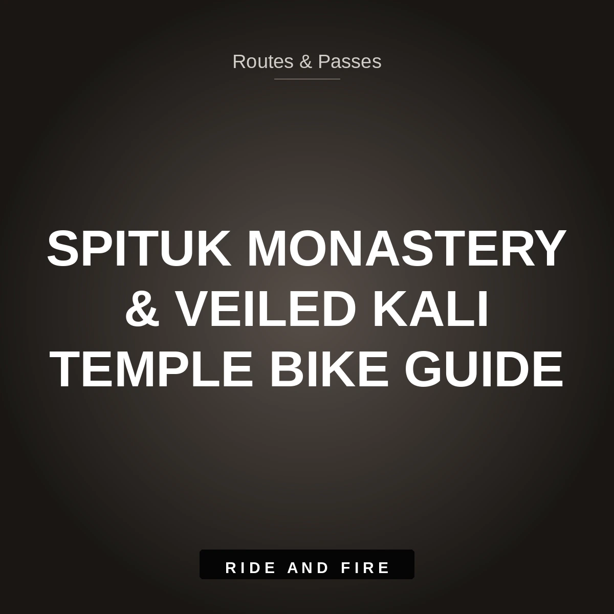 Spituk Monastery Ladakh: Kali Temple & Runway View Bike Guide [2026]