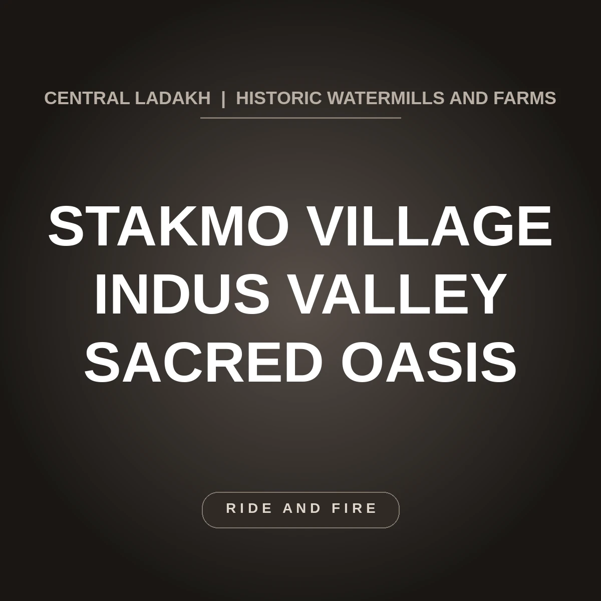 Stakmo Village: Hidden Valley Oasis Near Leh Ride Guide [2026]