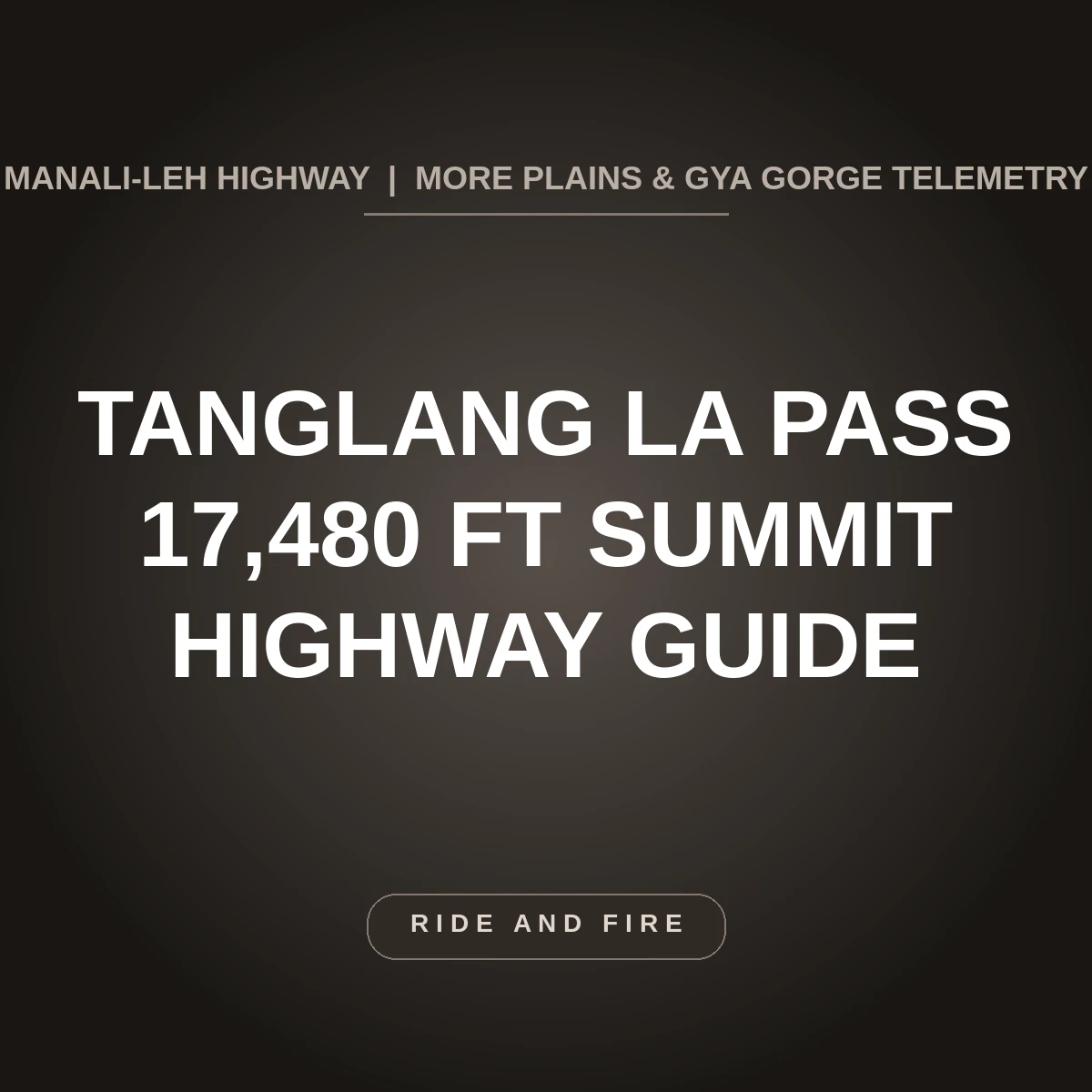 Tanglang La Pass Ladakh: Manali-Leh Highway Summit (17,480 ft) Guide [2026]