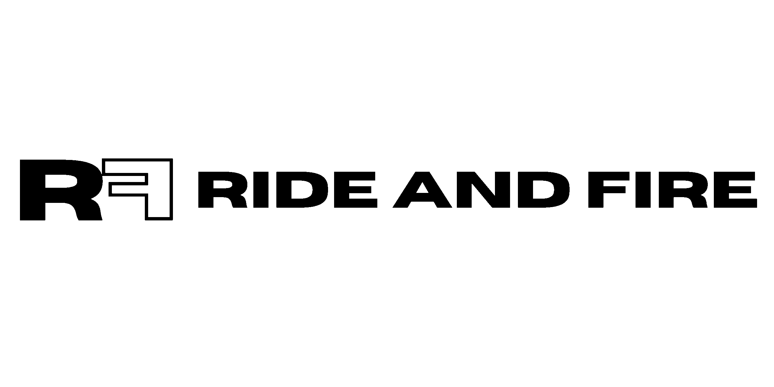 Ride and Fire Premium Rentals Logo